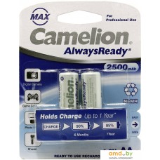 Аккумуляторы Camelion AA 2500mAh 2 шт. [NH-AA2500AR-2]