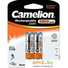 Аккумуляторы Camelion AA 2600mAh 2 шт. [NH-AA2600-BP2]