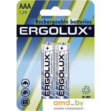 Аккумулятор Ergolux AAA 1100 mAh 2 шт. NHAAA1100BL2