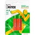 Аккумулятор Mirex AA 2000mAh 2 шт HR6-20-E2. Фото №1