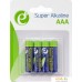 Батарейки EnerGenie Super Alkaline AAA 4 шт. EG-BA-AAA4-01. Фото №1