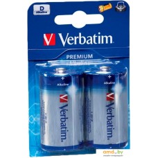 Батарейки Verbatim D Alkaline Batteries 49923