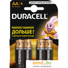 Батарейки DURACELL AA 4 шт.