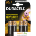 Батарейки DURACELL AA 4 шт.. Фото №1