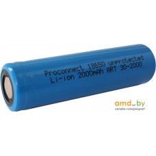 Аккумулятор PROconnect 18650 2000mAh