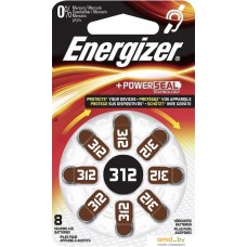 Батарейки Energizer 312 8 шт.