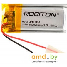 Аккумуляторы Robiton LP401430 120 mAh 1 шт