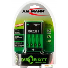 Зарядное устройство Ansmann Powerline 4 Zero Watt 5107553