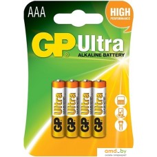 Батарейки GP Ultra Alkaline AAA 4 шт.