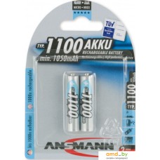 Аккумуляторы Ansmann AAA 1100mAh 2 шт. [5035222]