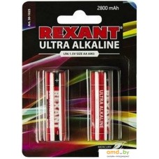 Батарейки Rexant AA/LR6 2шт 30-1025