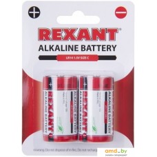 Батарейки Rexant С/LR14 2шт 30-1014