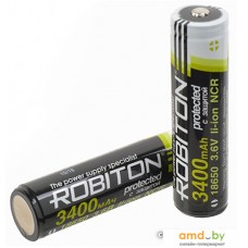 Аккумуляторы Robiton 18650 3400mAh с защитой [3.4/Li18650]