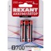 Аккумулятор Rexant AA 2300mAh 2шт 30-1423. Фото №1