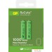 Аккумулятор GP ReCyko+ AAA 950 mAh 2 шт. 100AAAHCE-2GBE2. Фото №1