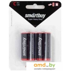 Батарейка SmartBuy Super Heavy Duty SBBZ-C02B R14/2B C 2 шт.