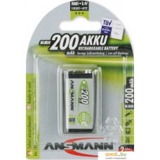 Аккумуляторы Ansmann 9V 200mAh [5035342]