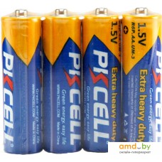 Батарейка PKCELL Extra Heavy Duty Battery R6P-4S AA 4 шт.