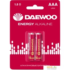 Батарейка Daewoo Energy Alkaline AAA 2 шт. 5029873