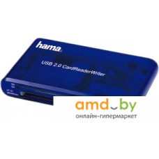 Кардридер Hama 35 in 1 USB 2.0 Multicard Reader (55348)