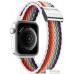 Ремешок Dux Ducis Strap Mixture II Version для Apple Watch 41мм/40мм/38мм (pale stripes). Фото №2