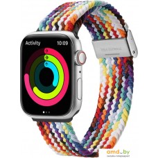 Ремешок Dux Ducis Strap Mixture II Version для Apple Watch 41мм/40мм/38мм (rainbow)