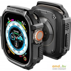 Чехол Spigen Rugged Armor для Apple Watch Ultra (49 мм) ACS05456 (черный)