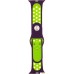 Ремешок Evolution AW40-SP01 для Apple Watch 38/40 мм (dark purple/fluo yellow). Фото №4