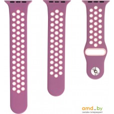 Ремешок Evolution AW40-SP01 для Apple Watch 38/40 мм (light purple/bright pink)