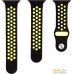 Ремешок Evolution AW44-SP01 для Apple Watch 42/44 мм (black/yellow). Фото №1