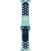 Ремешок Evolution AW44-SP01 для Apple Watch 42/44 мм (light green/midnight blue). Фото №4