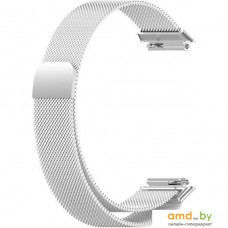 Браслет Rumi Milanese loop металлический для Huawei Band 7 (серебристый)