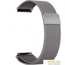 Браслет Rumi Milanese loop металлический 22 мм (графитовый)