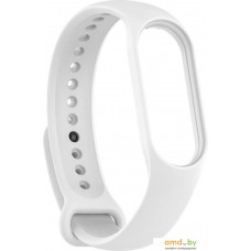 Ремешок Rumi силиконовый для Xiaomi Smart Band 7 (белый)