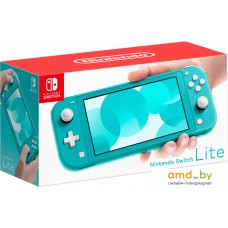 Игровая приставка Nintendo Switch Lite (бирюзовый)