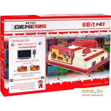 Игровая приставка Retro Genesis 8 Bit HD (2 геймпада, 300 игр)