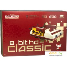 Игровая приставка Retro Genesis 8 Bit HD Classic (2 геймпада, 300 игр)