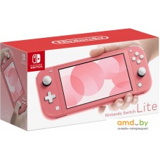 Игровая приставка Nintendo Switch Lite (коралловый)