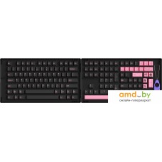 Набор кейкапов Akko Black & Pink Cherry Profile keycaps 229 шт