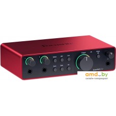 Аудиоинтерфейс Focusrite Scarlett 2i2 (4-е поколение)