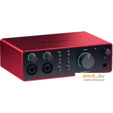 Аудиоинтерфейс Focusrite Scarlett 4i4 (4-е поколение)