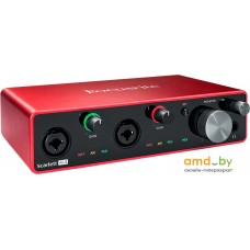 Аудиоинтерфейс Focusrite Scarlett 4i4 (3-е поколение)