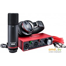 Аудиоинтерфейс Focusrite Scarlett 2i2 Studio (3-е поколение)