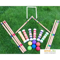 Крокет Ningbo Wooden Outdoor Croquet Set