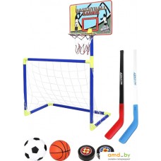 Игровой набор Наша Игрушка Футбол, баскетбол, хоккей AZL899