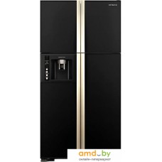 Четырёхдверный холодильник Hitachi R-W722PU1GBK