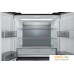 Холодильник side by side Weissgauff WCD 590 NoFrost Inverter Premium EcoFresh Inox Glass. Фото №4