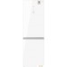 Холодильник Weissgauff WRK 185 Total NoFrost Inverter White Glass. Фото №1