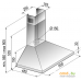 Кухонная вытяжка Korting KHC 6431 X. Фото №2