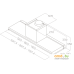 Кухонная вытяжка Elica Lever IX/A/56 PRF0160153. Фото №3